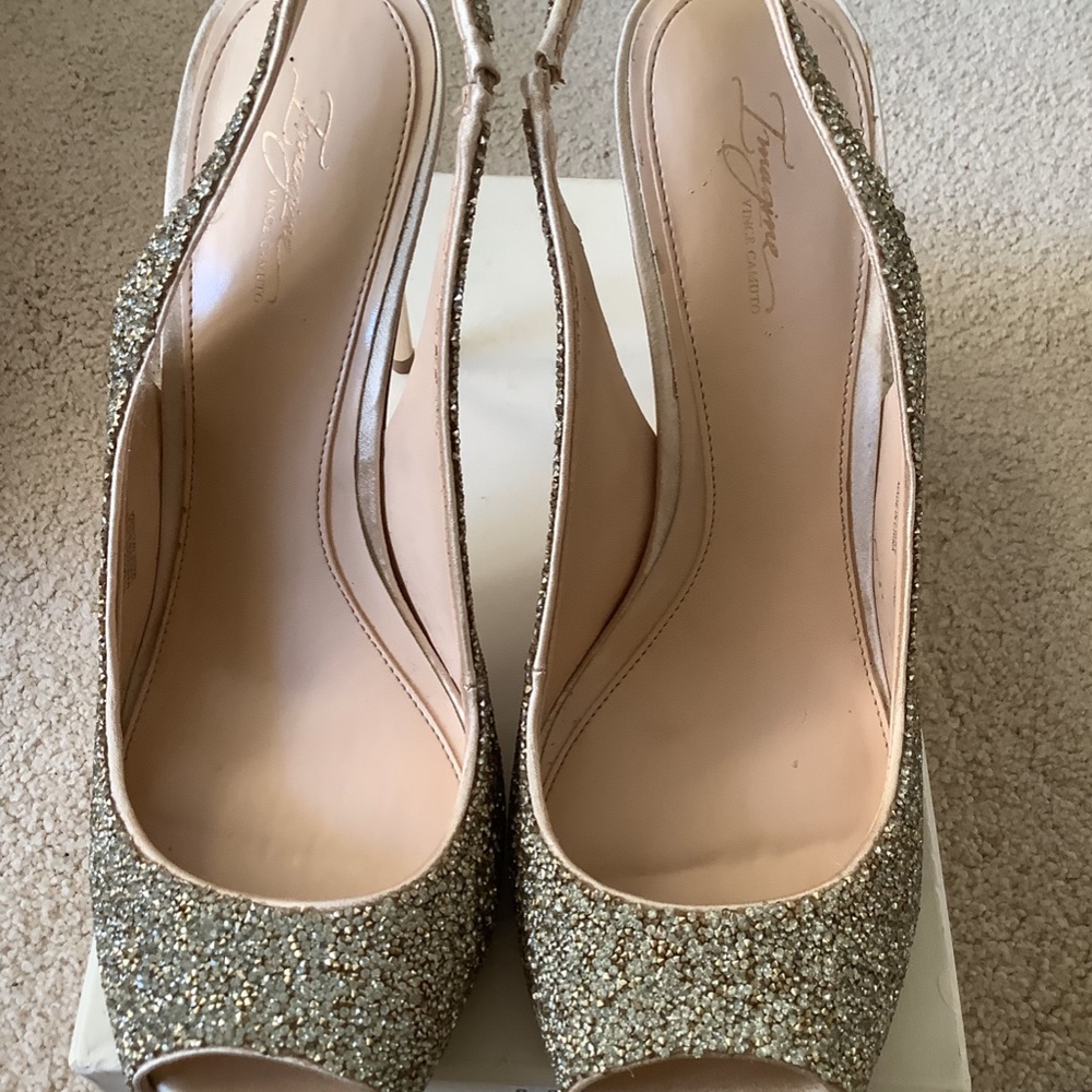 Bling Sling, -Gold Size 11. Bling all the way to the ball honey.